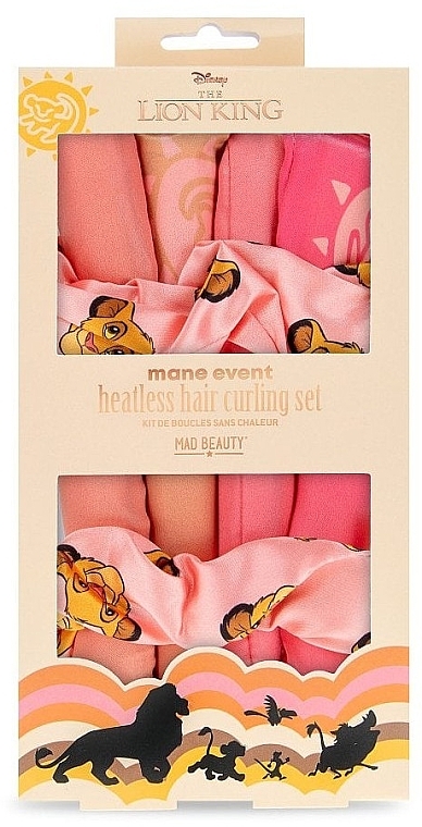 Zestaw do kręcenia włosów - Mad Beauty Disney The Lion King Heatless Hair Curling Set — Zdjęcie N1