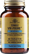 Kup PRZECENA! Suplement diety Multiwitaminy 50+, bez żelaza - Solgar Formula VM-Prime For Adults 50+ *