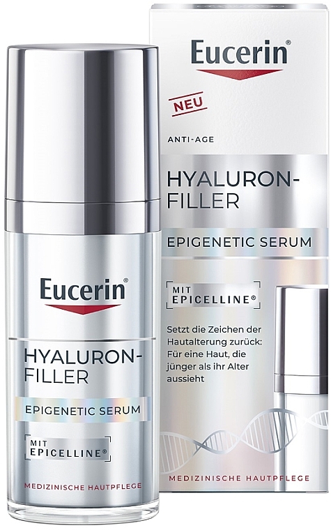 Epigenetyczne serum do twarzy - Eucerin Hyaluron-Filler Epigenetic Serum — Zdjęcie N2