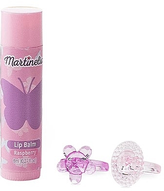 Zestaw - Martinelia Shimmer Wings Lip Balm & Ring Set (lip/balm/4g + ring/2 pcs) — Zdjęcie N1