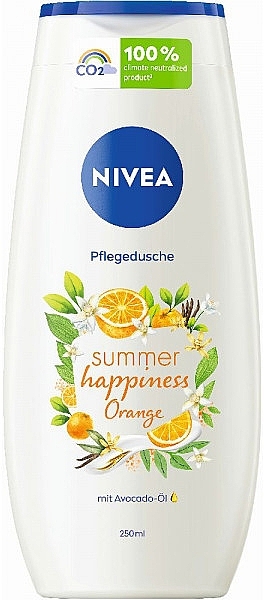 Żel pod prysznic Letnie szczęście - Nivea Summer Happiness Orange — Zdjęcie N1