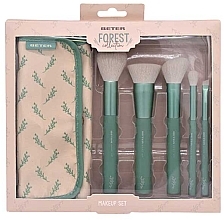 Zestaw pędzli do makijażu, 5 szt. - Beter Forest Collection Brush Set  — Zdjęcie N1