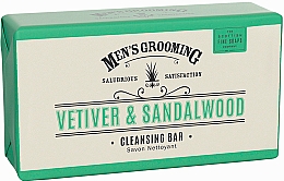 Mydło pod prysznic Wetiwer i drzewo sandałowe - Scottish Fine Soaps Vetiver & Sandalwood Men's Cleansing Bar Soap — Zdjęcie N1