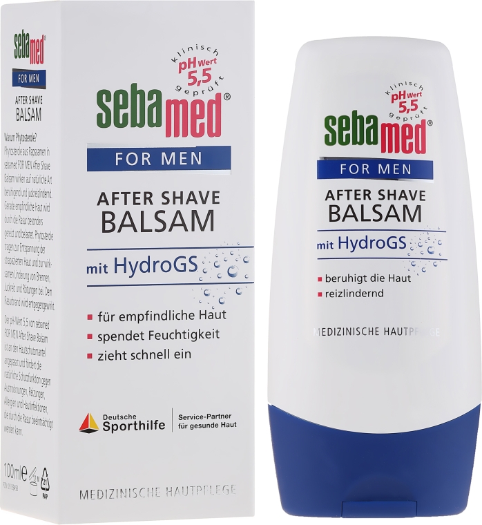Balsam po goleniu - Sebamed For Men After Shave Balm Mit Hydrogs — Zdjęcie N1