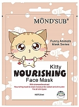 Zestaw - Mond'Sub Funny Kitty Set (f/mask/24ml + cosmetic/bandage/1szt) — Zdjęcie N2