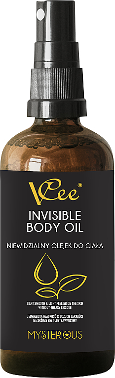 Niewidzialny olejek do ciała Mysterious - VCee Invisible Body Oil Mysterious — Zdjęcie N1
