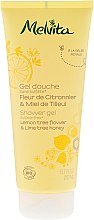 Organiczny żel pod prysznic Cytryna i miód limonkowy - Melvita Body Care Shower Gel Lemon Tree Flower & Lime Tree Honey — Zdjęcie N1