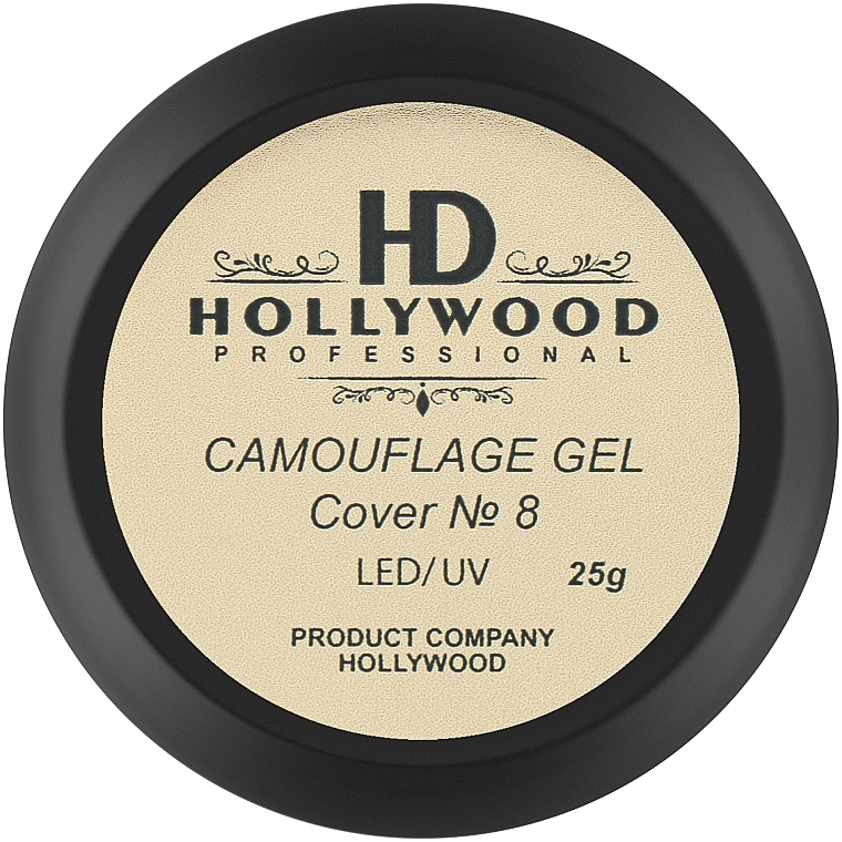Żel kamuflujący do paznokci - HD Hollywood Camouflage Gel Cover