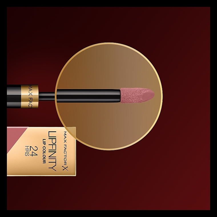 WYPRZEDAŻ Dwufazowa pomadka w płynie o długotrwałym efekcie - Max Factor Lipfinity Lip Colour 24h * — Zdjęcie N9