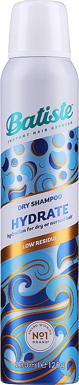 Suchy szampon do włosów - Batiste Hydrating Dry Shampoo