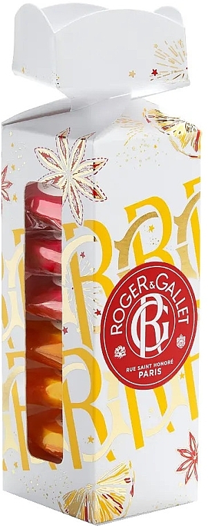 Roger&Gallet Bois d'Orange & Gingembre Rouge - Zestaw (b/tablet/6x25g) — Zdjęcie N1