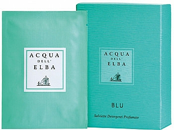 Acqua Dell'Elba Blu Perfumed Refreshing Wet Wipes - Chusteczki nawilżające — Zdjęcie N1