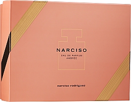 Narciso Rodriguez Narciso Ambree - Zestaw (edp 50 ml + b/lot 50 ml + sh/gel 50 ml) — Zdjęcie N1