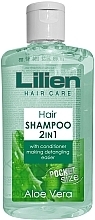 Kup Szampon i odżywka do włosów 2 w 1 Aloes - Lilien Hair Shampoo Aloe Vera 
