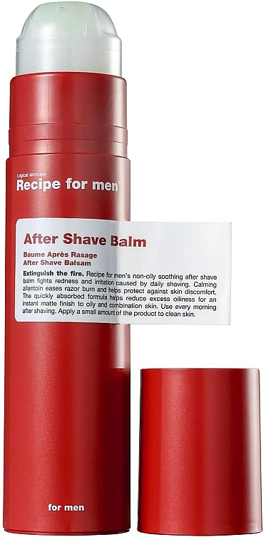 Balsam po goleniu w kulce - Recipe For Men After Shave Balm — Zdjęcie N2