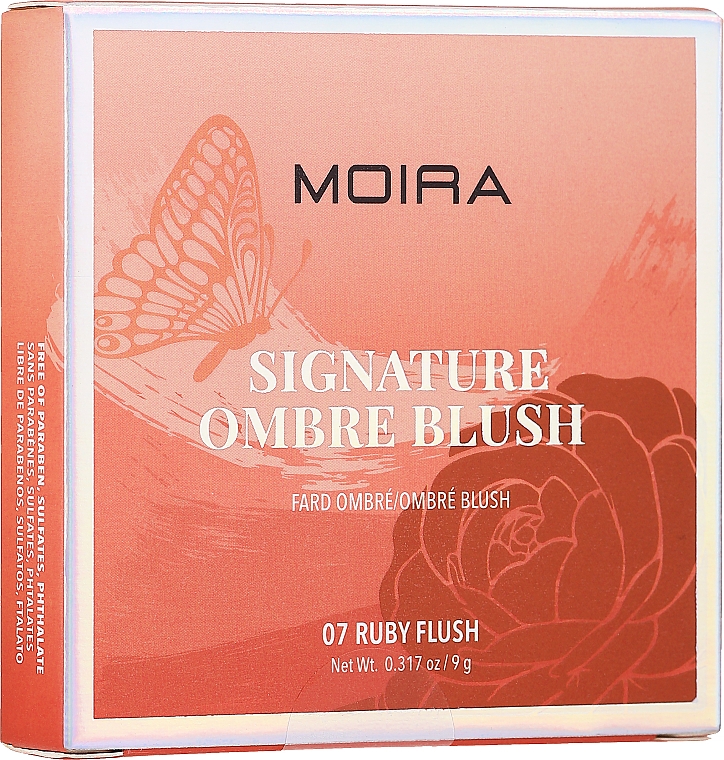 Róż do policzków - Moira Signature Ombre Blush  — Zdjęcie N17