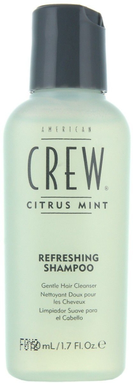 Odświeżający szampon do codziennego stosowania - American Crew Citrus Mint Refreshing Shampoo