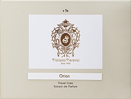 Tiziana Terenzi Luna Collection Orion Luxury Box Set - Zestaw (extrait 2 x 10 ml + case) — Zdjęcie N1