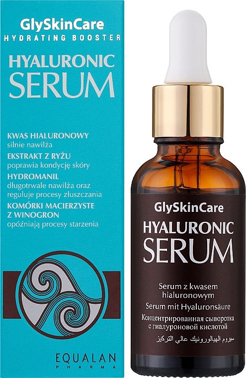 Nawilżające serum z kwasem hialuronowym - GlySkinCare Hyaluronic Serum — Zdjęcie N2