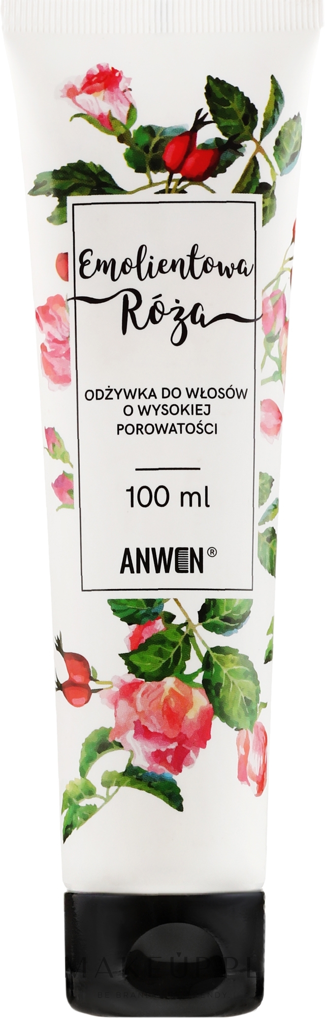 Odżywka do włosów o wysokiej porowatości Emolientowa róża - Anwen — Zdjęcie 200 ml
