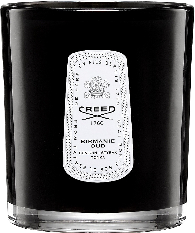 Creed Birmanie Oud Blue Leather Candle - Świeca perfumowana — Zdjęcie N1