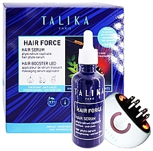Kup PRZECENA! Zestaw wzmacniający włosy - Hair Growth Hair Force Kit (h/ser/50ml + accessories/1pcs) *