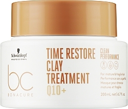 Maska do włosów - Schwarzkopf Professional Bonacure Time Restore Clay Treatment Q10+ — Zdjęcie N1
