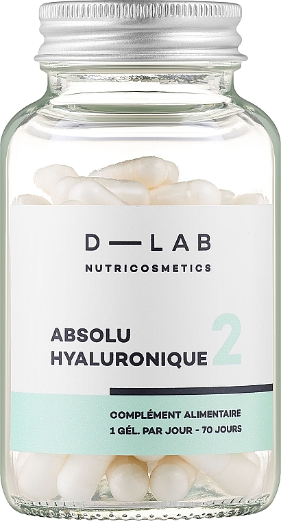 Suplement diety z kwasem hialuronowym - D-Lab Nutricosmetics Pure Hyaluronic — Zdjęcie N1