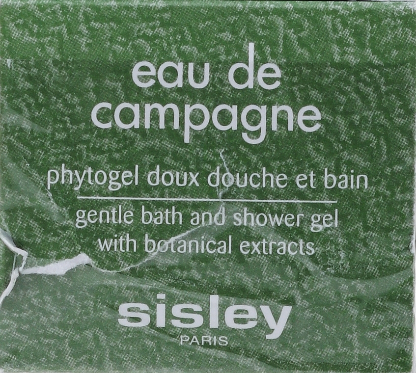 PRZECENA! Sisley Eau de Campagne - Kremowy żel do kąpieli i pod prysznic * — Zdjęcie N2