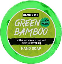 Mydło do rąk z ekstraktem z aloesu i olejem ze słodkich migdałów - Beauty Jar Green Bamboo Hand Soap — Zdjęcie N1