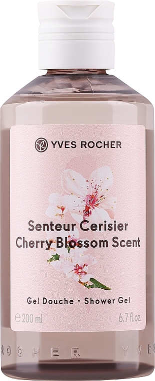 Żel pod prysznic Kwiaty wiśni - Yves Rocher Cherry Blossom Scent Shower Gel — Zdjęcie N1