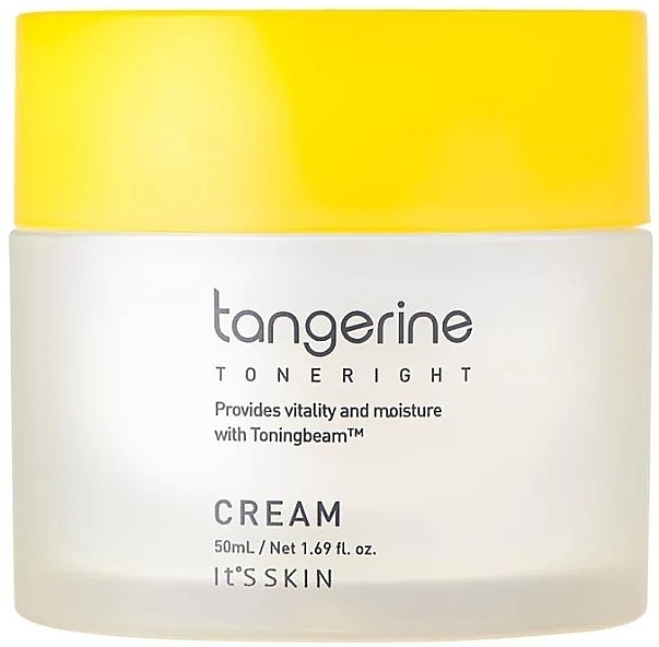 Krem do twarzy z ekstraktem z mandarynki - It´s Skin Tangerine Toneright Cream — Zdjęcie N1