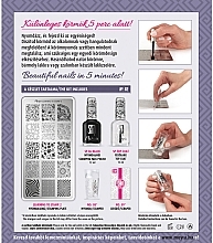 Zestaw do stemplowania paznokci № 2 - Moyra Nail Stamping Kit — Zdjęcie N2