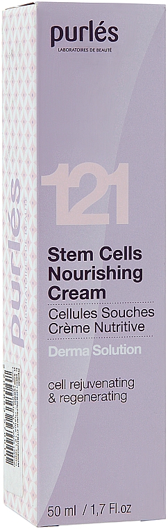 Krem z roślinnymi komórkami macierzystymi - Purles 121 Stem Cells Nourishing Cream — Zdjęcie N2