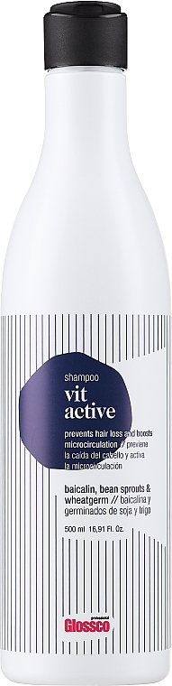 Szampon przeciw wypadaniu włosów - Glossco Treatment Vit Active Shampoo 