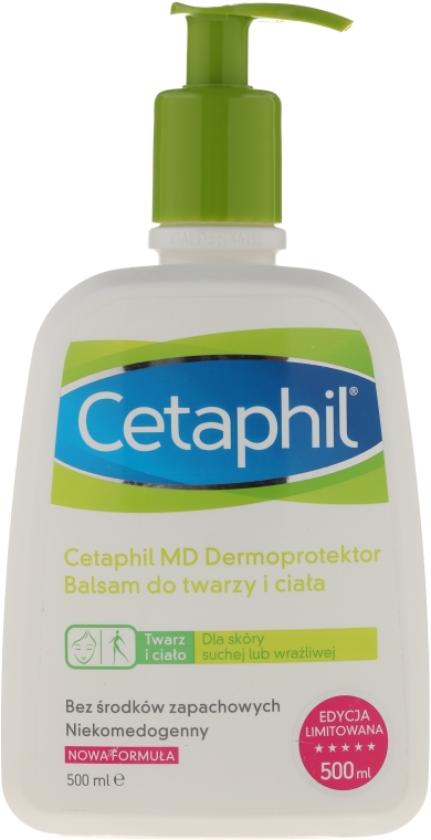 Nawilżający balsam do twarzy i ciała - Cetaphil MD Dermoprotektor — Zdjęcie N5