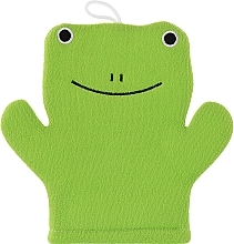 Kup Myjka-rękawiczka dla dzieci Żabka, 498608, zielona - Inter-Vion