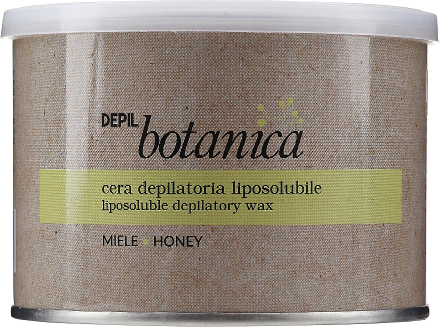 Wosk do depilacji w słoiczku - Depil Botanica Honey — Zdjęcie N1
