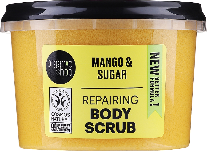 Scrub do ciała Kenijskie mango - Organic Shop Body Scrub Organic Mango & Sugar — Zdjęcie N2