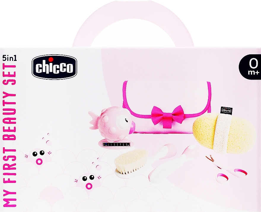 Zestaw kosmetyczny dla dzieci, różowy - Chicco My First Beauty Set — Zdjęcie N1