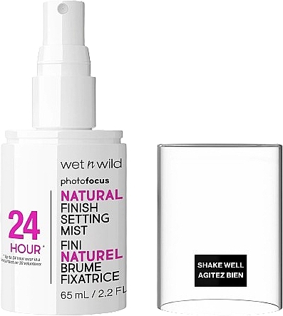 Spray utrwalający makijaż - Wet N Wild Photo Focus Natural Finish Setting Mist 24 Hours — Zdjęcie N2