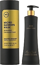 Regenerująca maska do włosów zniszczonych - MTJ Cosmetics Superior Therapy Microelements Mask — Zdjęcie N3