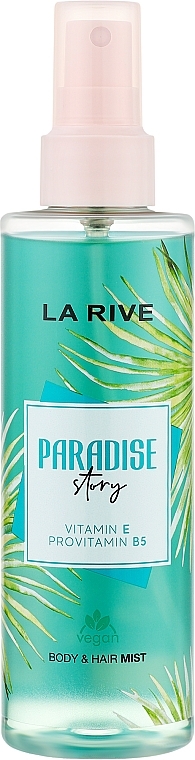 Perfumowany spray do włosów i ciała Paradise Story - La Rive Body & Hair Mist — Zdjęcie N1