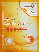 Kup Maska w płachcie z koenzymem Q10 - 3W Clinic Fresh Coenzyme Q10 Mask Sheet