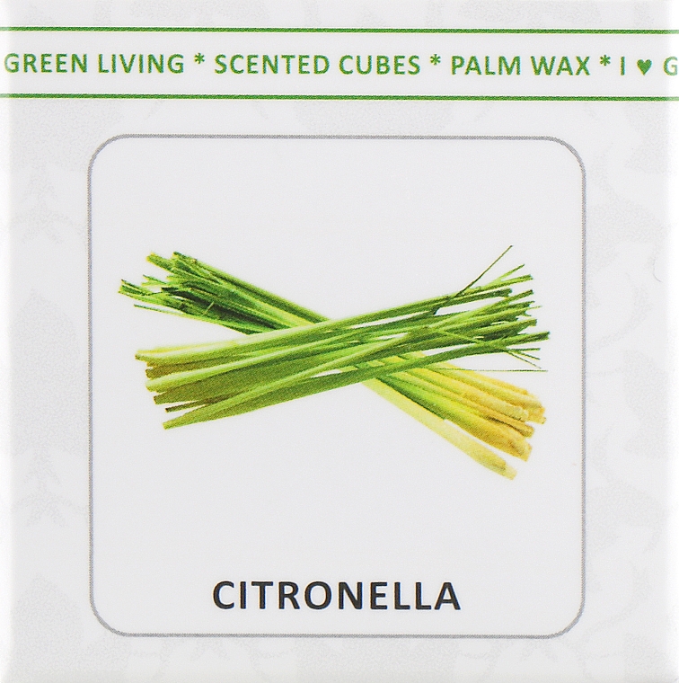 Wosk zapachowy Citronella - Scented Cubes Citronella — Zdjęcie N2