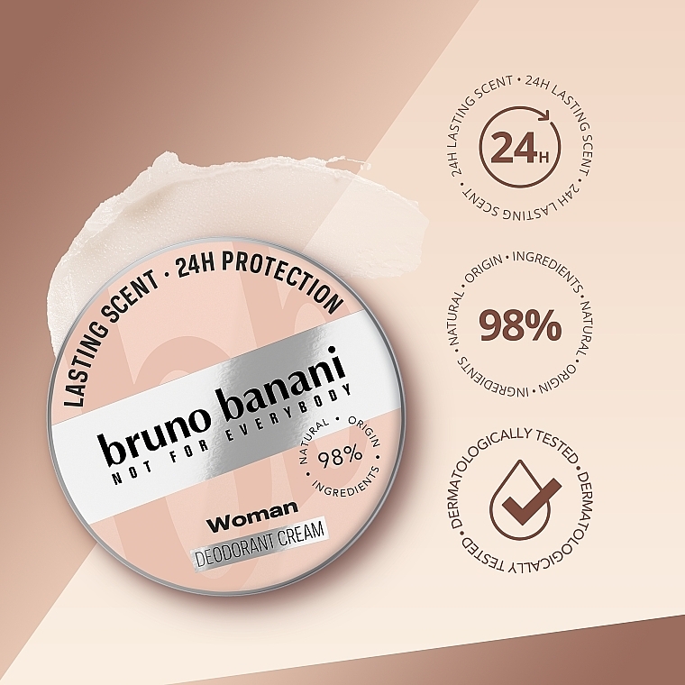 Bruno Banani Woman - Dezodorant w kremie — Zdjęcie N4