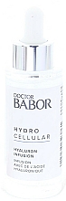 Serum do twarzy z kwasem hialuronowym - Babor Doctor Babor Hydro Cellular Hyaluron Infusion — Zdjęcie N1