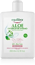 Delikatny żel do higieny intymnej - Equilibra Aloe Gentle Cleanser For Personal Hygiene — Zdjęcie N3