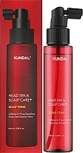 Tonik do włosów z kofeiną - Kundal Head Spa & Scalp Care+ Scalp Tonic — Zdjęcie N2