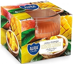 Kup Świeca zapachowa w szkle Juicy mango - Bispol Scented Candle